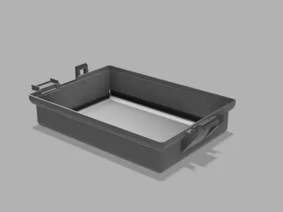 Dodge Challenger SRT Hemi Fuse Box Cover 3D printable 3D print model