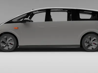 lixiang-mega-2024 with interior 3D model