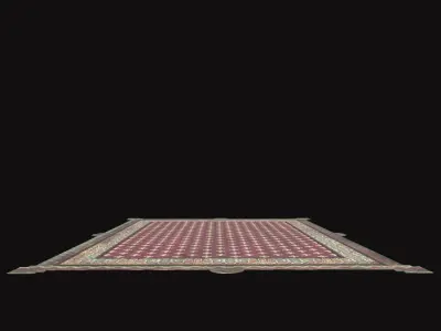 Medieval Carpet V1 Low-poly 3D model