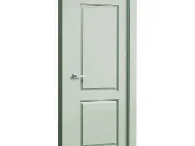 Modern interior door 17 3D model
