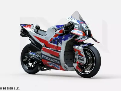 Aprilia RS-GP Trackhouse Racing MotoGP 2024 3D model