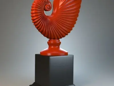 Sculpture Bowl 3D model