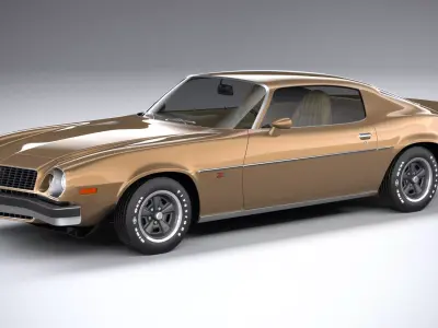 Chevrolet Camaro CG 1974 3D model