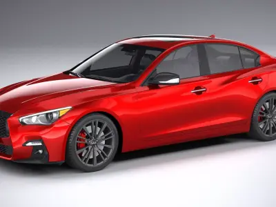 Infiniti Q50 2021 3D model
