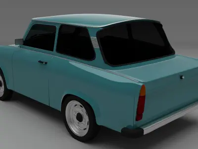 Trabant 601 3D model