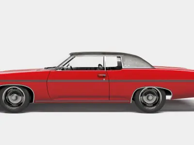 Chevrolet Caprice Coupe 1969 3D model