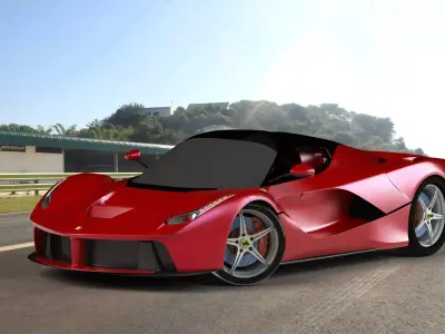 La -Ferrari 3D print model