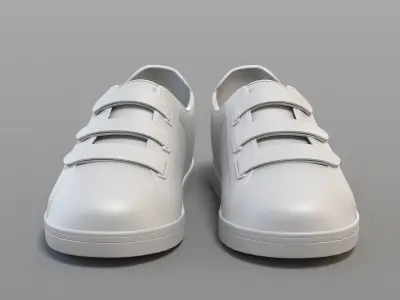 Cartoon Sport Shoes 3D model