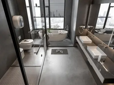 Bathroom 101 3D model