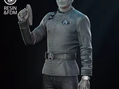 Wicked Movies Kirk Bust 3D print model 3D print model