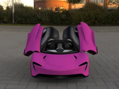 McLaren Speedtail 3D model