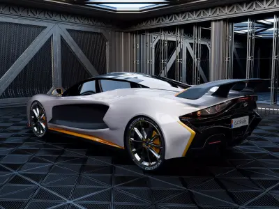 CC Chimera Supercar 3D model