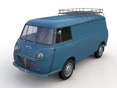 GOLIATH EXPRESS 1100 WAGEN 1957 3D model