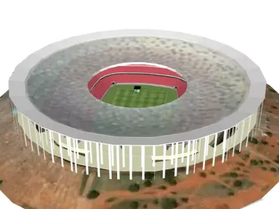 Mane Garrincha Stadium 3D model