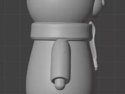 Chilly Bear 3D print model