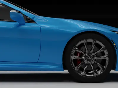 Lexus LC500 3D model