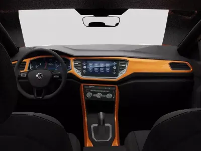 Volkswagen T-Roc  3D model