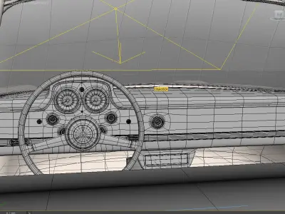 mercedes benz 300 sl 3D model