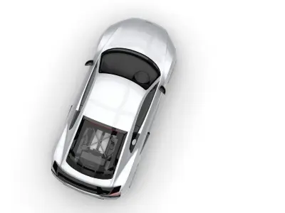 Audi R8 2017 Low-poly 3D model