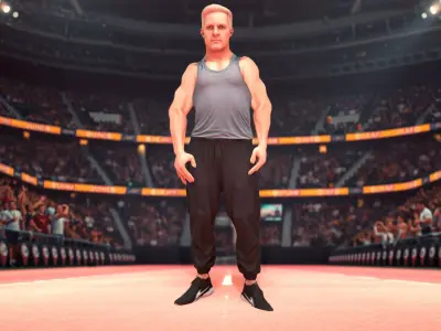 Casual Athletic Outfit model pack Low-poly 3D model