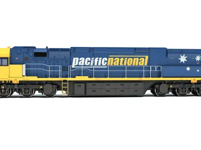 Electric Locomotive C44aci 3D model