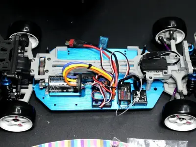 HSP 94123 Flying Fish RWD conversion kit 3D print model