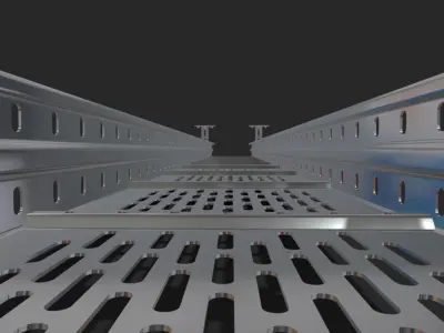 wrlm 150x300 project eletrocalha Low-poly 3D model