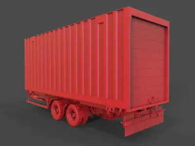 Trailer mod23 3D print model