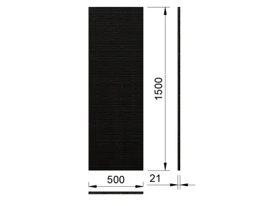 STL Model of Decorative Hexagon Wall Panel 3D print model