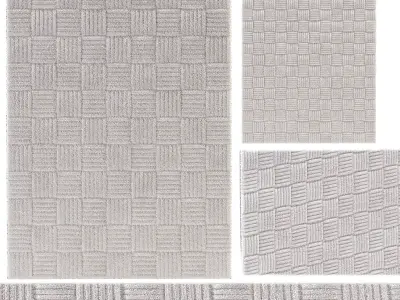 Rugs 1 Low-poly 3D model
