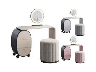 Coiffeuse Marissah 3D model