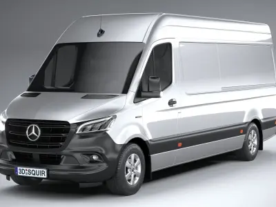 Mercedes-Benz Sprinter Van Long 2025 3D model