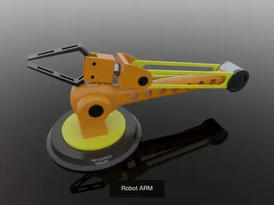 Mechanical robot ARM 3D models 3D Model Collection