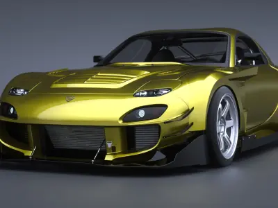MAZDA RX-7 3D model