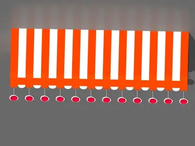 Awning 3d Model 05 3D model