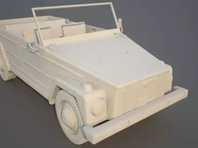 Volkswagen Safari or Thing PRINTABLE 3D print model