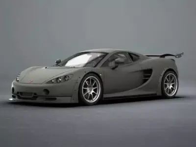 Ascari A10 2006 3D model
