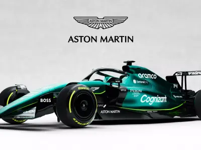 Formula 1 ASTON MARTIN 2023 3D MODEL - AMR23 3D model