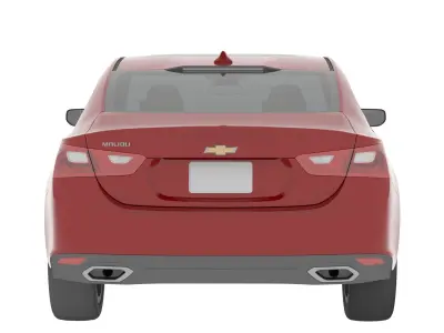 Malibu turbo car 3D model