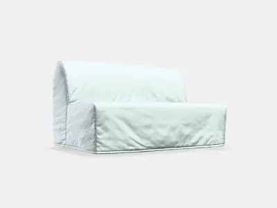 LYCKSELE LOVAS 2-seat sofa-bed Low-poly 3D model