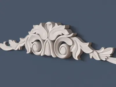 Decorative Onlay 3D model 5