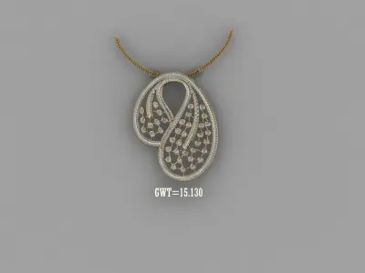 FASION  PENDANT 3D model buy