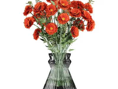 bouquet set 3D model 6