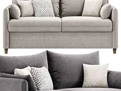 Mons Wagon Sofa By Skdesign 3D model
