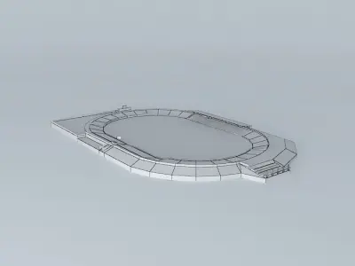Stadion TJ Trinec Free 3D model