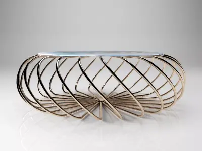 Infiniate Twisted Coffee Table 3D model