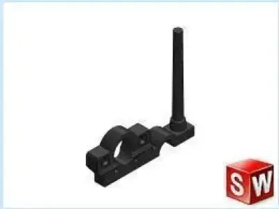 support essieu Free 3D print model