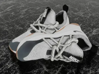 NIKE CITY LOOP 3D SHOES Low-poly 3D model