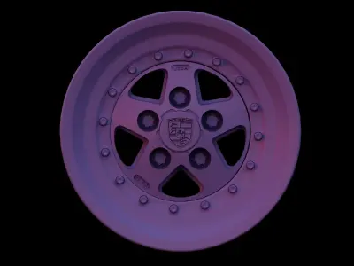 Car Wheel - Gotti J55A 3D print model