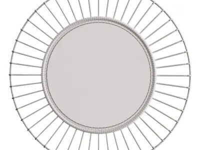 Wall mirror 56x8x56cm 806343 3D model